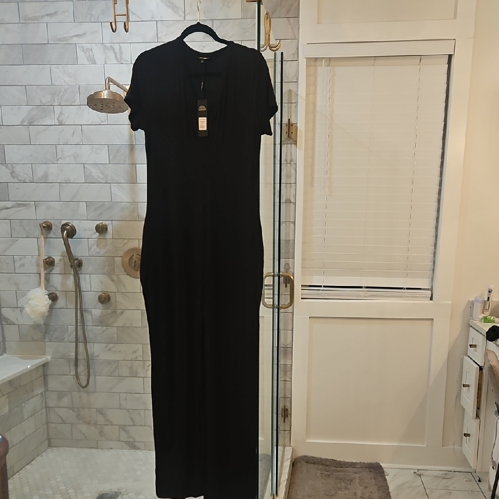 Fashion Nova Black  Jumpsuit